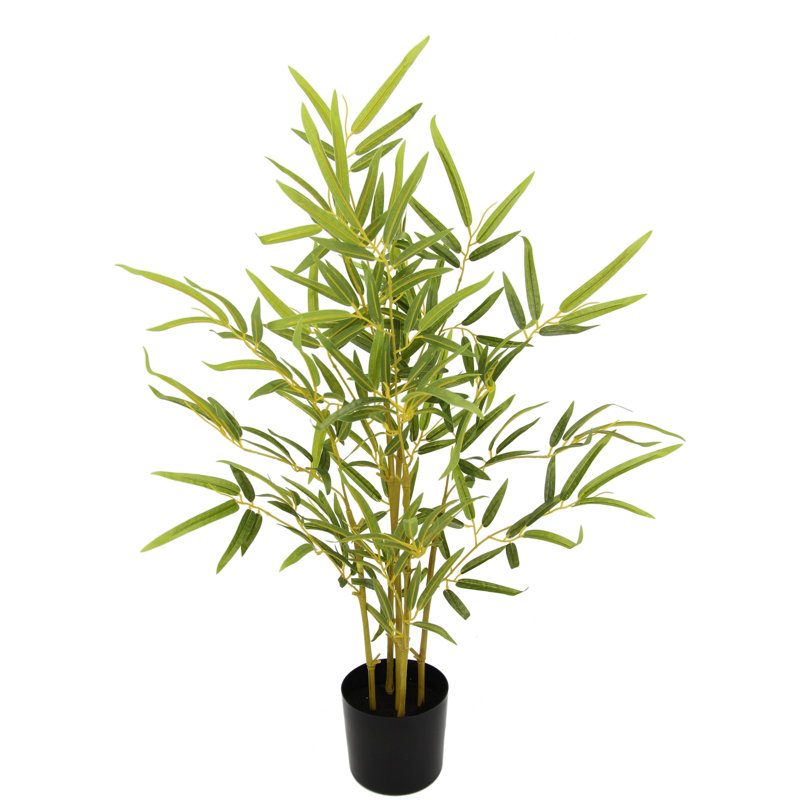 The Seasonal Aisle Artificial Bamboo Plant in Pot Wayfair.co.uk